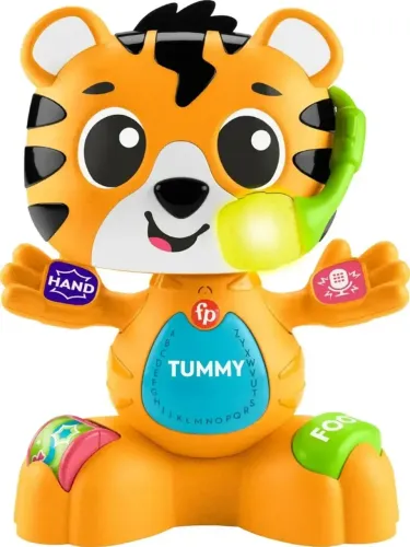Brinquedo Fisher-price Link Squad Bop Groove Tiger Com Mais Multicolor