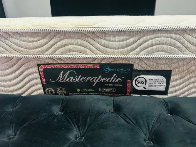 ? Colchão Queen Masterapedic Sankonfort - Excelente Estado