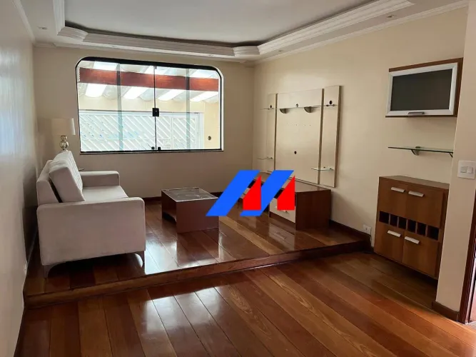 Sobrado com 3 dormitórios para alugar, 187 m² por R$ 5.612,00 - Vila Valparaíso - Santo An