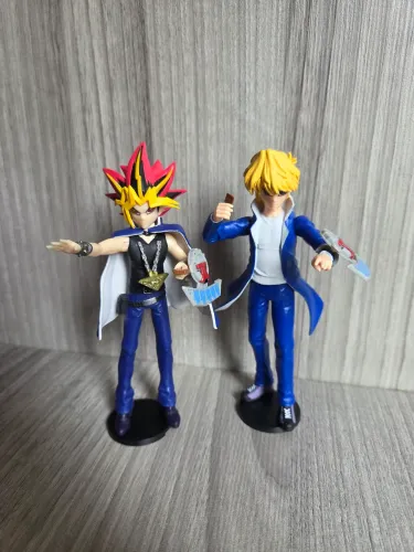 Bonecos Yu-Gi-Oh! Yugi e Joey Phatmojo
