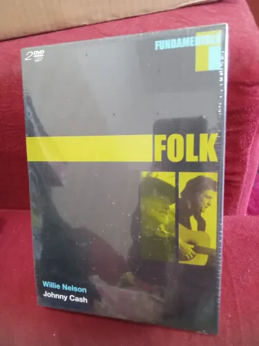 Box DVD duplo Elementals Folk Johnny Cash Willie Nelson novo lacrado
