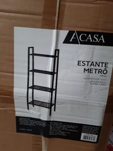 Estante Metrô NA CAIXA