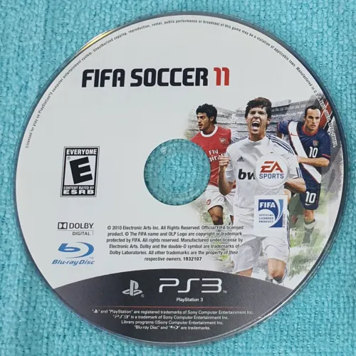 Fifa 11,12,15 PS3 somente os discos .