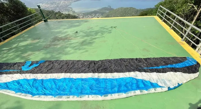 Parapente comoleto com laudo