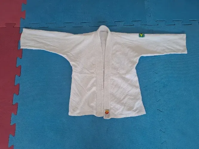 Kimono Judô M2 branco trançado (somente a parte de cima)