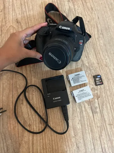 Canon T3i + lente 18-55 | kit completo 