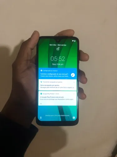 Moto g7 funcionando normalmente