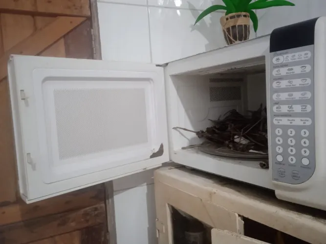 Vendo três microondas Electrolux funcionando 220 VT