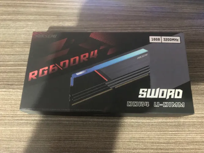 Memória ram 16gb Hiksemi sword 3200Mhz