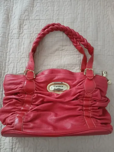 Bolsa Couro Carmen Steffens de ombro Original