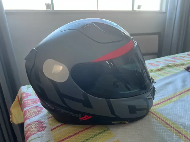 Capacete HJC RPHA 11 Pro Tamanho 61 (XL) + Viseira Fumê e Cristal - Impecável