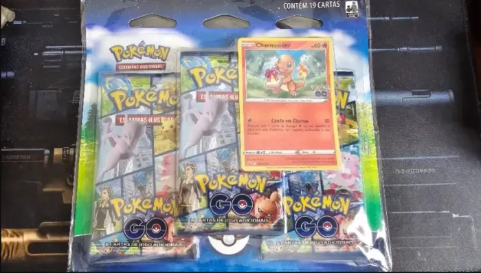 Blister Triplo - Pokémon GO - Charmander