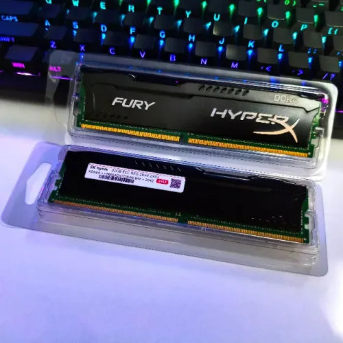 Kit memórias RAM ecc 64gb 2x32gb 2933mhz