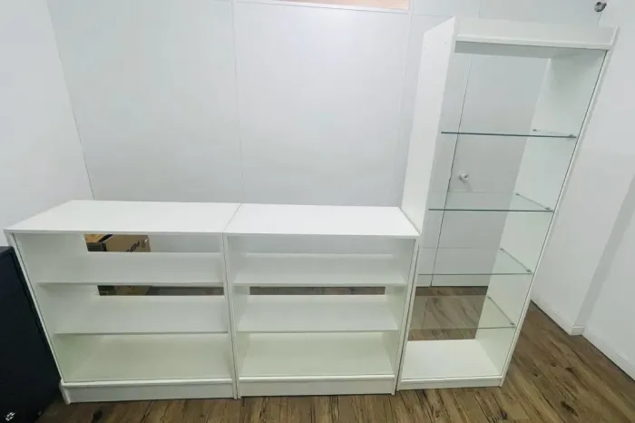 Vende balcão e prateleira vitrine
