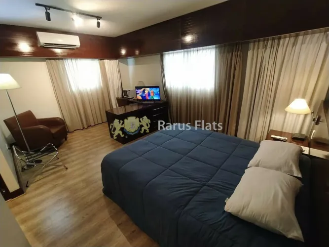 Rarus Flats - Flat para locação - Edifício Wyndham Berrini