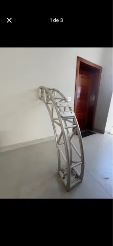 Treliça Q25 curva de 2 metros muito barato