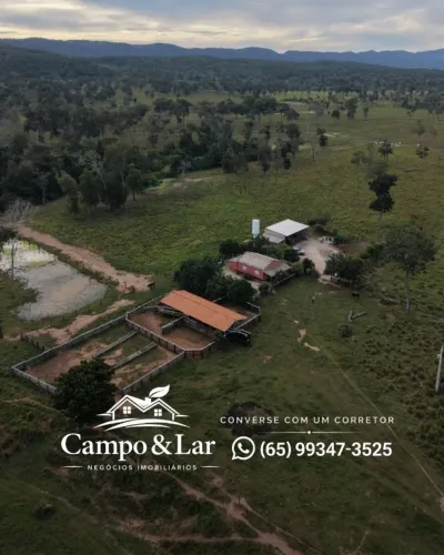 Fazenda a venda em Cáceres