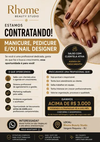 Nail Designer Vaga