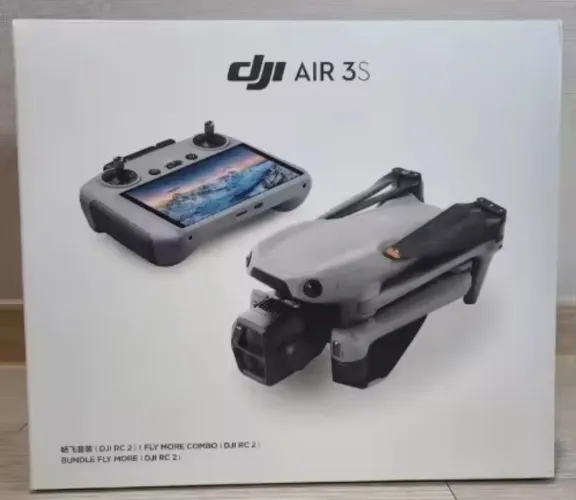 Dji Air 3s com tela combo fly more- Lacrado(ÚLTIMA UNIDADE MENOR PREÇO)