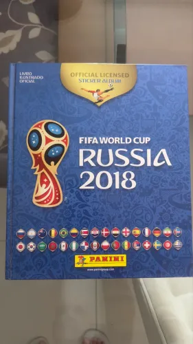 Álbum figurinhas Copa do Mundo Russia 2018
