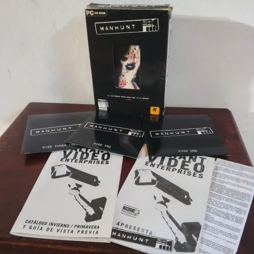 Manhunt Big Box PC Original Mídia Física completo