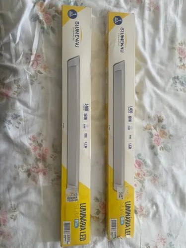 Vendo luminária Blumenau branco frio