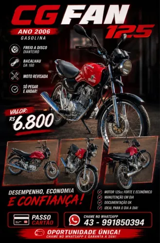 Moto cg 125 fan