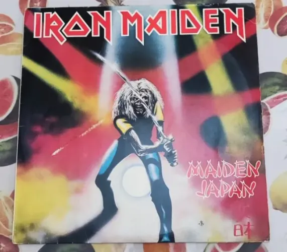Coleção | Lote de LPs Iron Maiden Originais | 5 Discos de Vinil | Venda Apenas do Lote