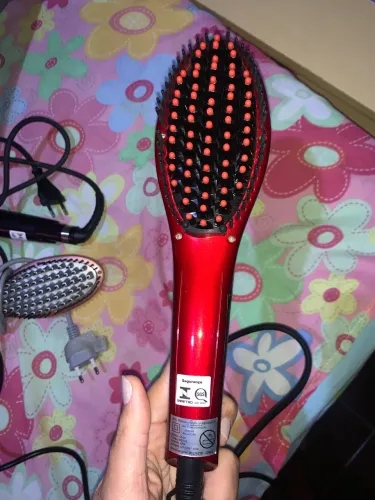 Escova Alisadora Mondial Air Brush 