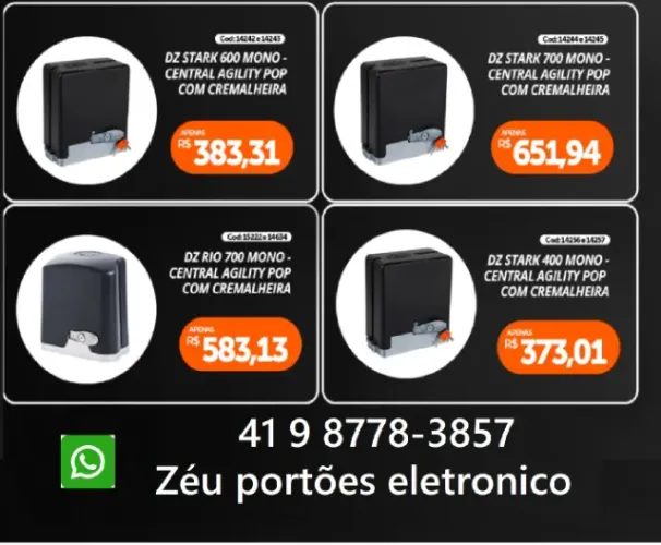 Motor de portao eletronico
