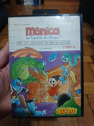 Mônica no Castelo do Dragão - Master System - ÓTIMO ESTADO - com caixa original