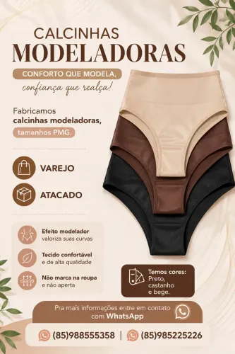 Calcinhas modeladoras