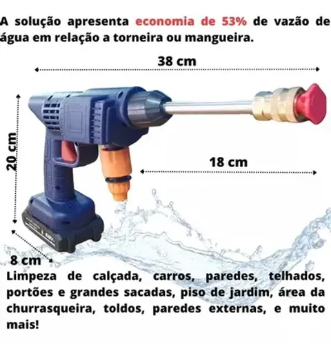 Lavadora jato de alta pressão (entregamos)
