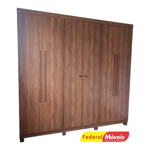 Guarda Roupa Casal Espaçoso 6P 4G Campeão de Vendas - Entregamos