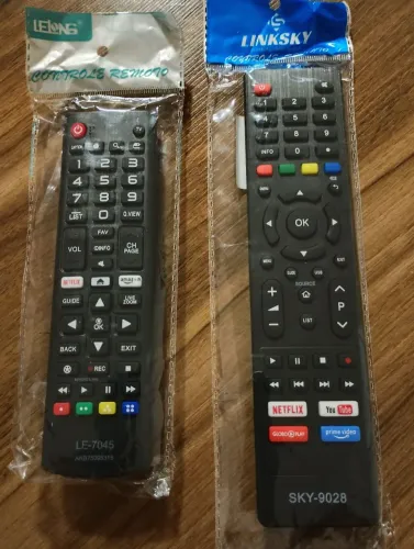 Vendo controle ? de smart tv novos similares por 20 reais cada para vir retirar ok.