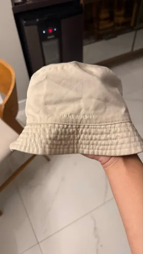 Chapéu Bucket Burberry Original Reversível - Vintage Check