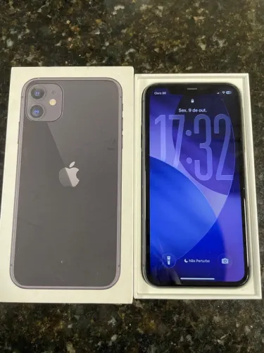 IPHONE 11 PRETO DE 64gb