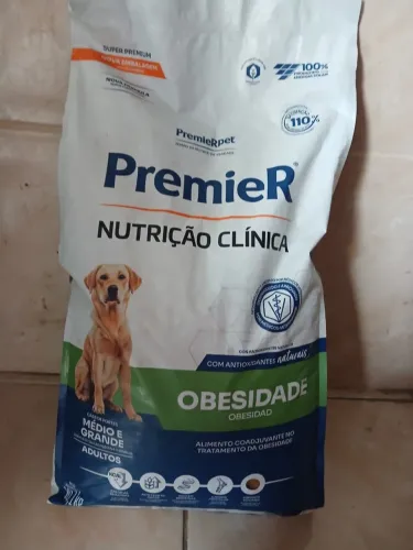 2 sacos de ração - Premier Obesidade