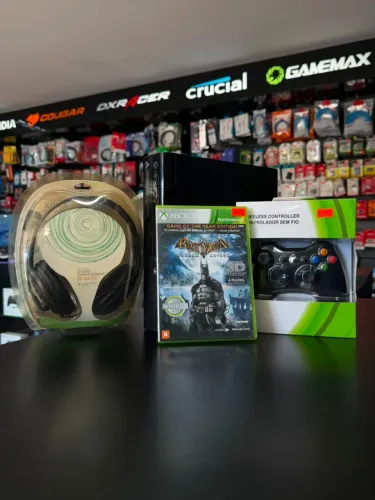 Xbox 360 com DLC 3.0 1 Jogo 1 controle 1 headset