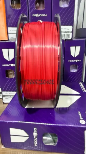 Filamento Pla vermelho silk