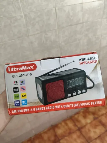 Rádio portátil solar bluetooth, am ,fm