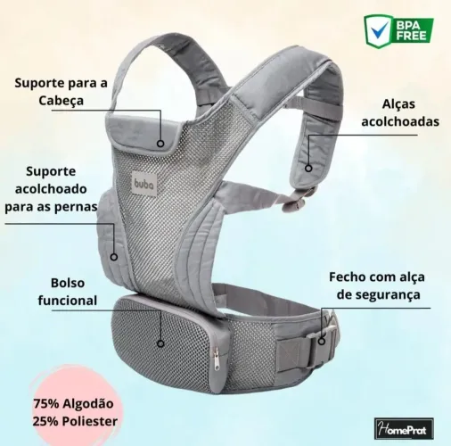 Mochila canguru Buba