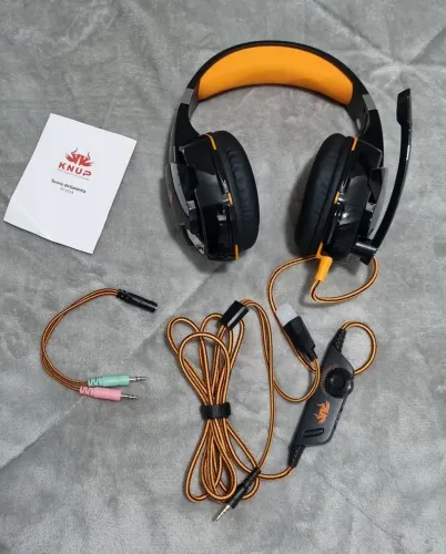 Headset Gamer Knup KP-455A
