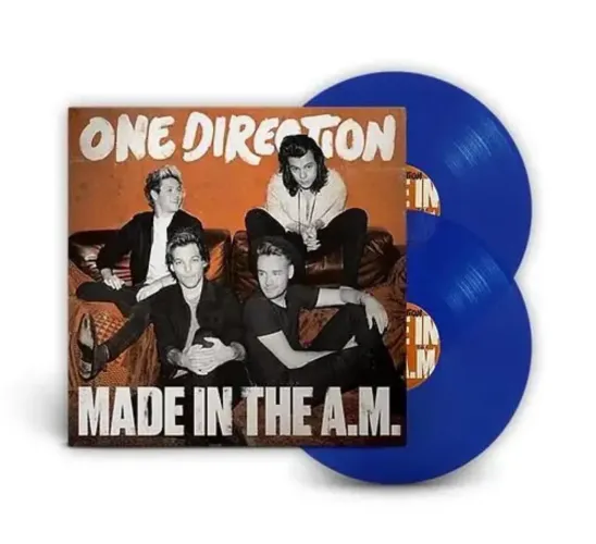 One Direction Made In The A.M. Disco de Vinil LP azul Urban Outfitters