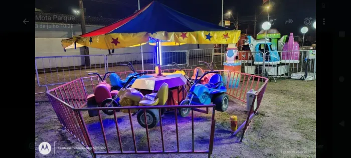 Moto GP para parque de diversão