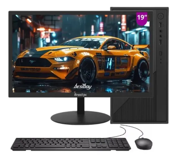 Computador Completo Intel 15, 8gb Ram, Ssd 240, Monitor 19