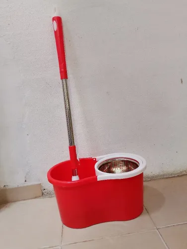 Balde e Mop 360 esfregão giratório