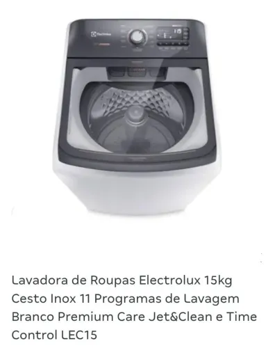 VENDE- SE MÁQUINA COM 3 MESES DE USO