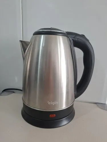 CHALEIRA ELÉTRICA INOX 2 LITROS + 1 ANO DE GARANTIA