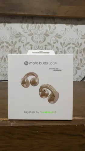 Fone Motorola Moto Buds Loop Crystals By Swarovski ® - Bose Lacrado Novo